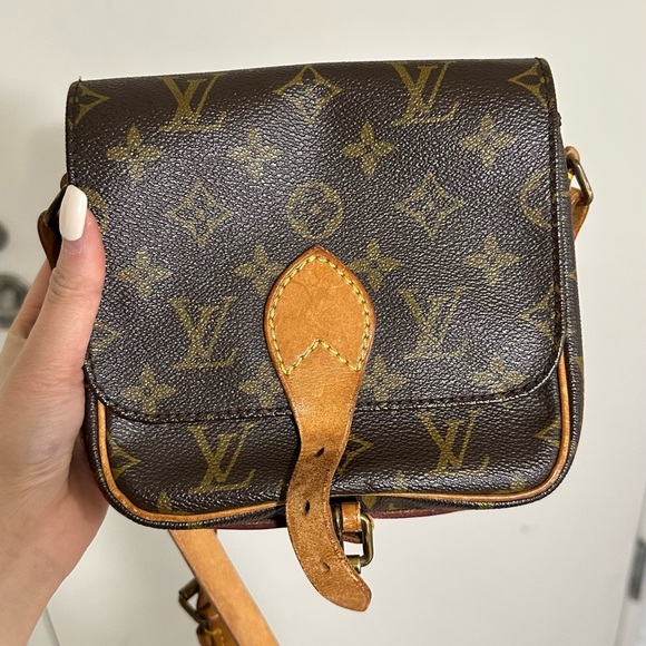 Louis Vuitton monogram vintage Cartouchiere 17 - Picture 5 of 7